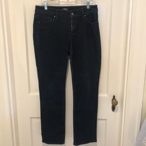 Loft curvy straight jeans